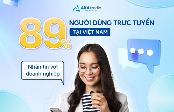 89% người dùng trực tuyến tại Việt Nam nhắn tin với doanh nghiệp ít nhất 1 lần mỗi tuần