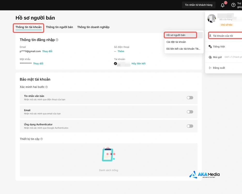 Mỗi cá nhân hay doanh nghiệp khi muốn đăng ký Tiktok Shop sẽ có những quy định khác nhau